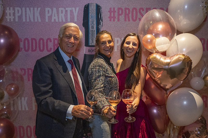 Pink-Party Luigi Salerno e Tiina Eriksson del Gambero Rosso